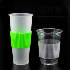 ZHENTAIYUAN | Transparent Disposable Thick Cup Sleeve