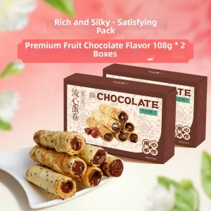 BENGONGELE | Salty Crispy Hazelnut Chocolate Lava Egg Roll