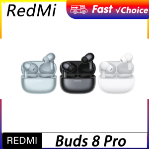 Xiaomi | Redmi Buds 8 Pro TWS Earphones 3MIC AI 55dB Active Noise Cancellation Bluetooth 5.4 35 Hours Battery Mi Earbuds Headset CN