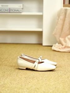 Daphne | Square Toe Mary Jane Shoes For Dresses Versatile Fall New One Strap