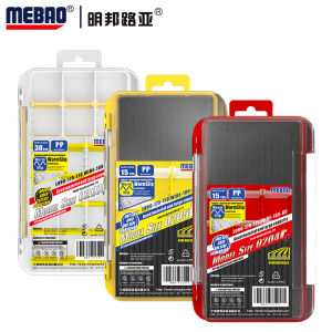 Hộp câu cá mở hai mặt Hộp câu cá Tackle Hộp công cụ câu cá Hộp câu cá đa ngăn Hộp câu cá