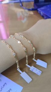 GELANG RANTAI EMAS KADAR 6K DAN 8K PANJANG 17 CM KODE GK 19