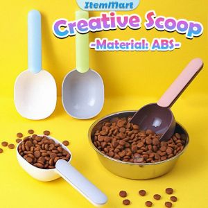 ItemMart Scoop Rice Spoon Kitchen Rice Shovel Flour Coarse Grains With Clip Spoon Large Capacity Sealing Spoon 4 Colors