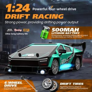 LIWAN | 4WD Remote Control Drift RC Car Model 1:24
