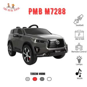 Mobil Mainan Anak Laki Laki Fortuner PMB M7588 Aki 12 Volt 2 Gearbox