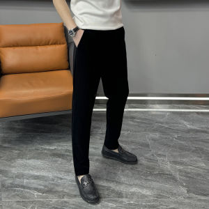 New Chinese Style Mens Fashion Lightweight Velvet Buttoned Autumn Vintage High-End Feeling Tang Suit Top Long Sleeve Printed