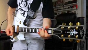 LEKATO 3D Sponge Guitar Strap Belt LGS-1 Adjustable Filling Electric Guitar Strap Bass Belt 3.5\" Wide With 6 Picks