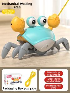 Gesture Sensing Light Music Crawling Crab Toy