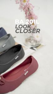 Porto BA201L - Sepatu Wanita Flatshoes Balet Kain Nyaman Empuk Simple