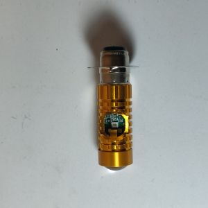 Lampu Utama Motor LED 2 warna putih kuning D2 Laser Gun H6 Ac DC Dengan Senja