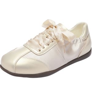 Daphne | Ballet-style Summer-friendly White Shoes Soft Soles