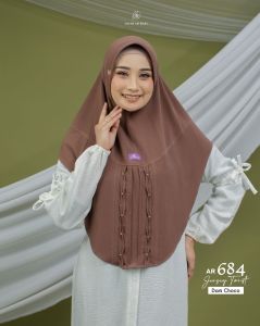 || HIJAB BERGO √ TERBARU AR 684 DEWASA || HIJAB JILBAB KERUDUNG JERSEY TWIST PED ANTEM POLOS SIMPLE ORI ARRAFI