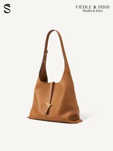 fiedle&sissi | Leather Hobo Bag Large Capacity