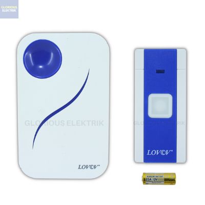 Bel Pintu Rumah Listrik Door Bell Wireless Waterproof