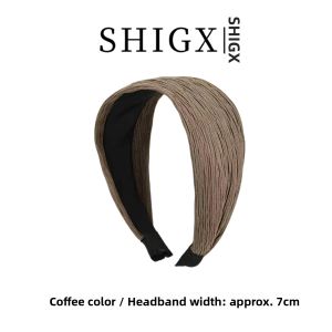 Chic and Fashionable Wide Hair Band Female Accessory