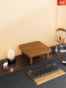 Solid Wood Elevating Desk Organizer