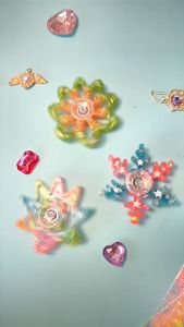 Fidget Top Toy Resin Mold Spinning Top Fingertip Crystal glue kids birthday gift childrens day christmas gift for kids spinner toy