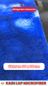 KAIN LAP MICRO FIBER 30 X 30 CM kain lap serat microfiber detailing