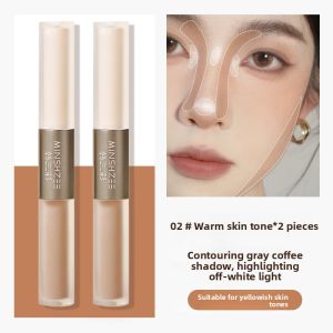HANSANCAI | Highlighting & Contouring Liquid Stick for Nose Concealing Cheek Shadows and Tear Troughs