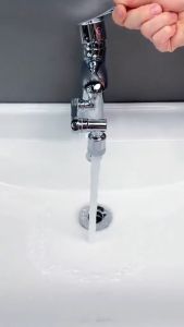 Đầu Nối Vòi Rửa Mặt Lavabo Chuyển Đổi Thông Minh Xoay 1080 Độ Tiện Dụng Đa Năng