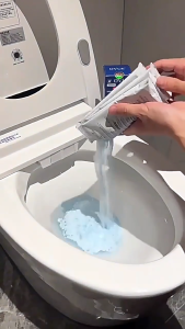 [SG] Toilet ozone cleaning bubble powder for removing stains yellowing urine alkalinity and stubborn dirt