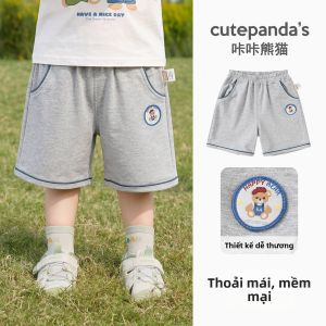CUTEPANDAS | Quần Short Mùa Hè Bằng Cotton 5 Chiếc