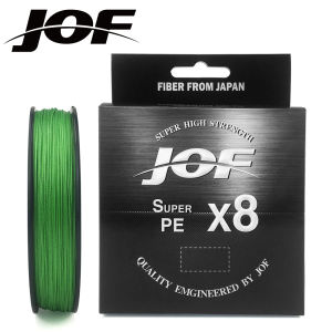 JOF | JOF 150M 300M 500M Japanese Fishing Line 8 Strands Multifilament Abrasion Resistance PE Weave Cord For Sea Saltwater 12-100LBS