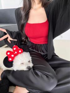 M5721wan Superior Expansion Bralette เสื้อกล้าม พร้อมแผ่นรองหน้าอกชุดชั้นในที่มองไม่เห็น ผู้หญิง สลิงสไตล์สีบริสุทธิ์ ฤดูใบไม้ร่วง 2024