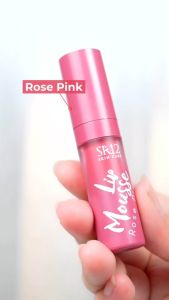 SR12 Lip Mousse Cream Rose Pink 2gr BPOM Menjaga Kelembaban Bibir Kering
