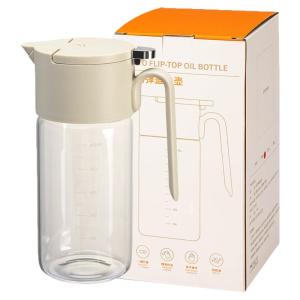 MODERN SWEETHOME | Chai Dầu Mở và Đóng Tự Động An Toàn Thực Phẩm Thủy Tinh Borosilicate