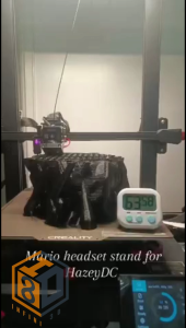 3D Printed Mario Headset Stand / Holder