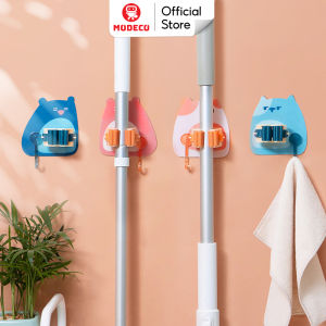 Móc Dán Tường Kẹp Giữ Cây Lau Nhà Treo Chổi Treo Ô Tiết Kiệm Không Gian - Keo Dày Siêu Dính Chịu Lực Siêu Chắc Chắn Lên Tới 6kg- Modeco