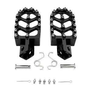 Bàn Đạp Chống Trượt CNC Bằng Nhôm Cho Xe Máy HONDA Gác Chân Trước Xe Địa Hình Xe Mô Tô Phụ Kiện Xe Máy
