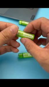 Rechargeable Battery USB Type C Quick Charge 1.5V AA 900mAh 1400mWh Lithium Batteries Large Capacity