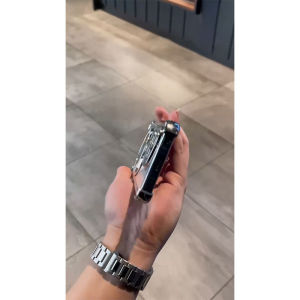 For Honor 400 Pro 5G Case Honor 400 5G Case Honor 400 Lite 5G Case Clear Jelly Shockproof Case Glitter Luxury with Camera Lens Cover Protector Make-up Mirror Phone Holder Stand Electroplating Phone Cover