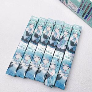 Bandai | Bút Gel Hatsune Miku Blind Box 1 Cây Ngẫu Nhiên Mực Đen Có Thể Thu Vào Dùng Cho Trường Học & Văn Phòng Quà Tặng Văn Phòng Phẩm Anime Dễ Thương Dành Cho Fan.