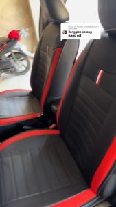 KIA Special Seat Covers Premium Waterproof Leather Cushion KIA Accessories For Rio Vista Picanto Soluto Sportage Stonic and Pride Altima Mobilio Auto Interior Protector Full Set (Leather & ice silk)