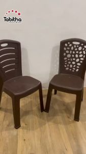 Tabitha Kursi Plastik Sender Motif Kayu Bangku Plastik Kursi Makan Plastik - Kursi Maayu Bangku Plastik Kursi Makan Plastikhoni & Meranti