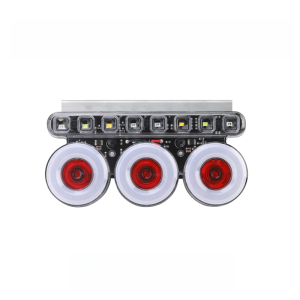 12v 24v รถบรรทุกแฟลชไฟท้ายด้านหลังการปรับเปลี่ยนไฟเตือน Trailer Led หมอกโคมไฟ Anti-collision กันน้ํา