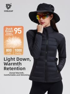 COSLEAF | Windproof Lightweight Insulated Sports Jacket