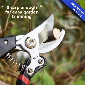 MONLEYTA | Effort-Saving Precision Pruning Shears Garden Fruit Tree Branch Trimming Floral Cutting Stainless Steel Manually Operated Tools