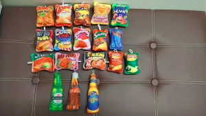 Móc khóa treo cặp bánh kẹo dễ thương mini nhiều mẫu