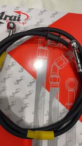 Selang Rem Depan ARAI RACING Ukuran 120cm PNP Vixion Ris Gil Pro CB150 Verza Tiger Satria FU Ninja