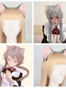 กิ๊บติดผมหูแมวสัตว์เลี้ยงทำมือ ซิลิโคน ซิลิโคน หูแมว คลิปผม คลิปผม ตกแต่งผม แฟชั่น งานฝีมือ งานฝีมือ หูแมวสัตว์เลี้ยง