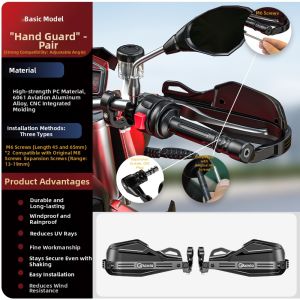 Rainproof Windshield Hand Guard