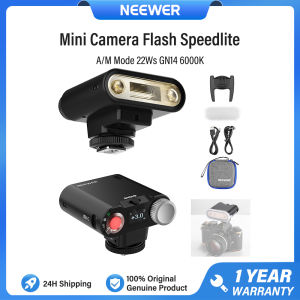 NEEWER Z160 Mini Camera Flash Speedlite A/M Mode 22Ws GN14 6000K Speedlight for Canon Nikon Sony Fuji Olympus