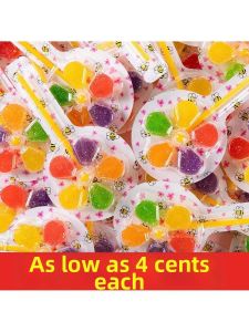 Popular Childrens Fruits Flavored Lollipops Snack