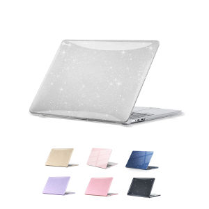 EooCoo Case for MacBook Air 13 inch M4 2025 2024-2022 Release M3 M2 A3240 A3113 A2681 for Mac Air 13.6 inch Glitter Hard Shell