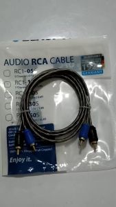 RCA สายสัญญาณ RCA ทองแดงแท้ 100% ทำจากวัสดุเกรดสูง หัวโลหะแท้ คุณภาพเยี่ยม