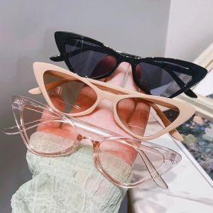 other | Cat Eye Women Classic Plastic Sunglasses Outdoor UV Retro Fashion Round Lens Summer Beach Wild Eyewear